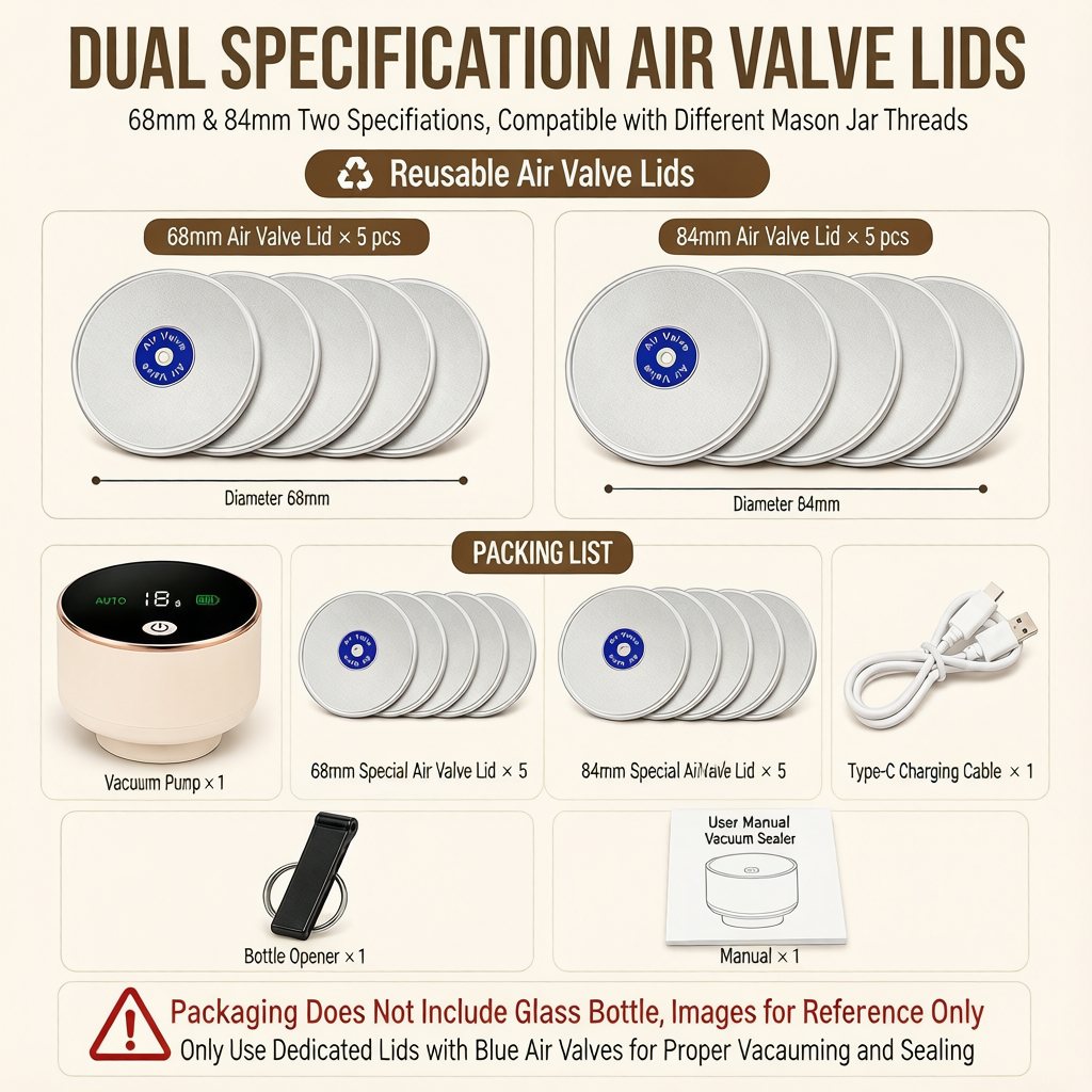 BHT-VS01 packing list